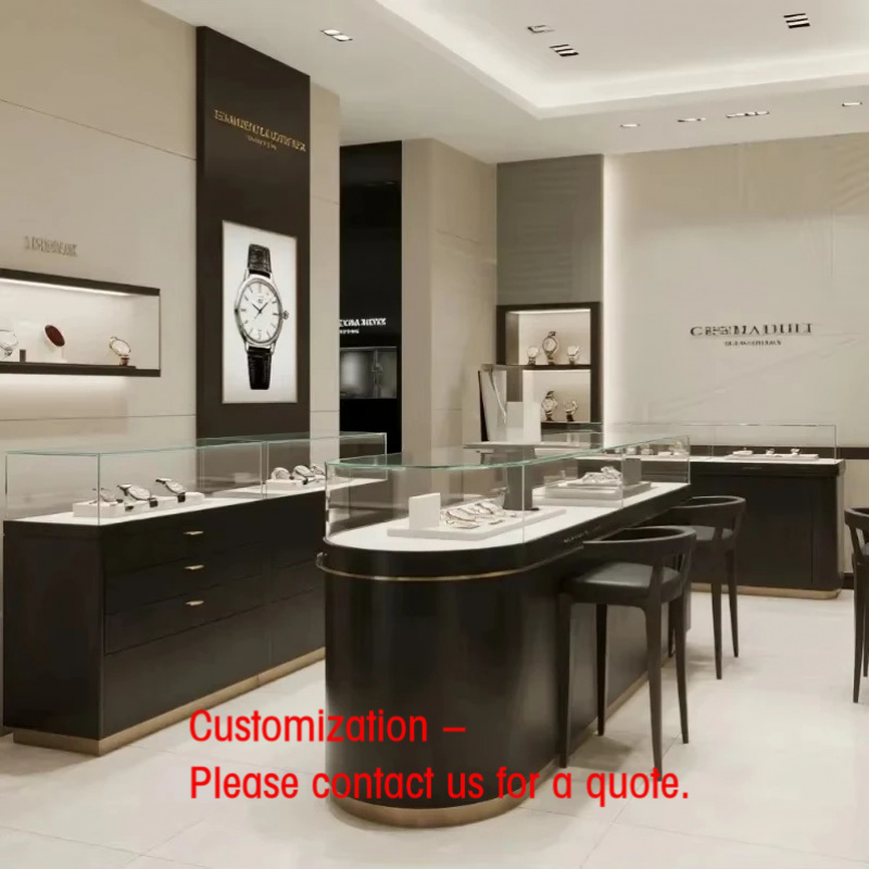 Luxury Watch Stand - custom.Luxury Wooden Watch Display Stand LED