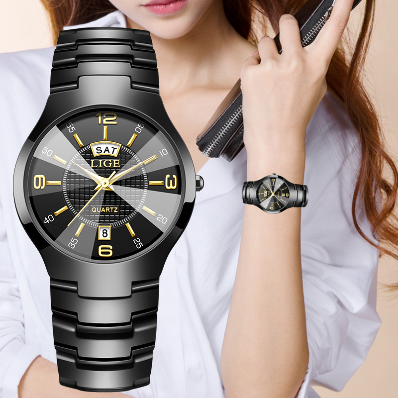Luxury Watch For Women - LIGE Fashion Elegant Women's Wristwatch Luxury