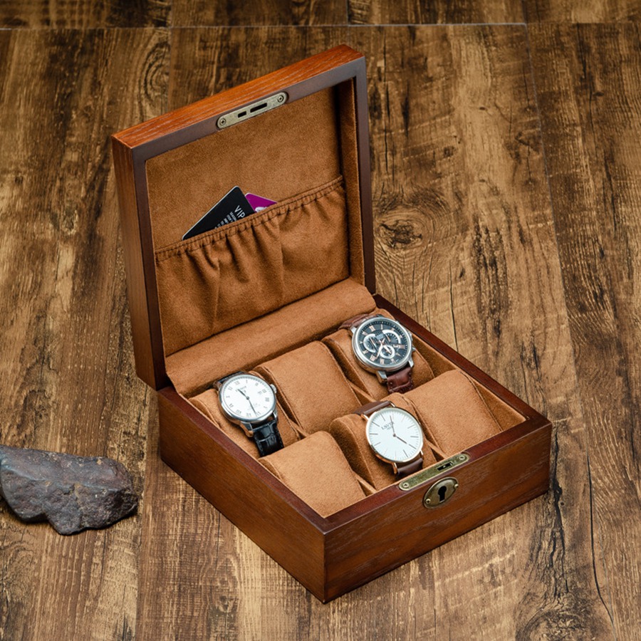 Luxury Watch Stand - CLCUV Luxury Wooden Watch Box Watch