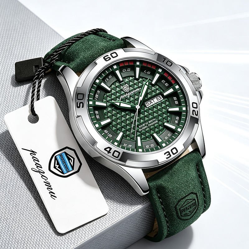 Luxury Watch Organizer - PAAZOMU Luxury Brand Men Watches Fashion