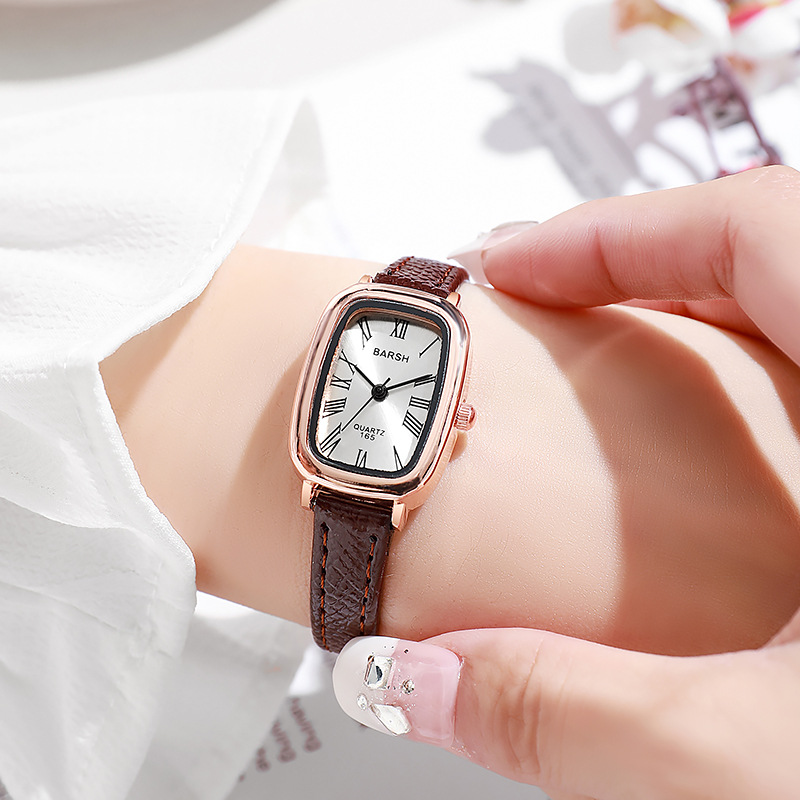 Luxury Watch Leather Strap - Fashion Quartz Watch Women Vintage Luxury