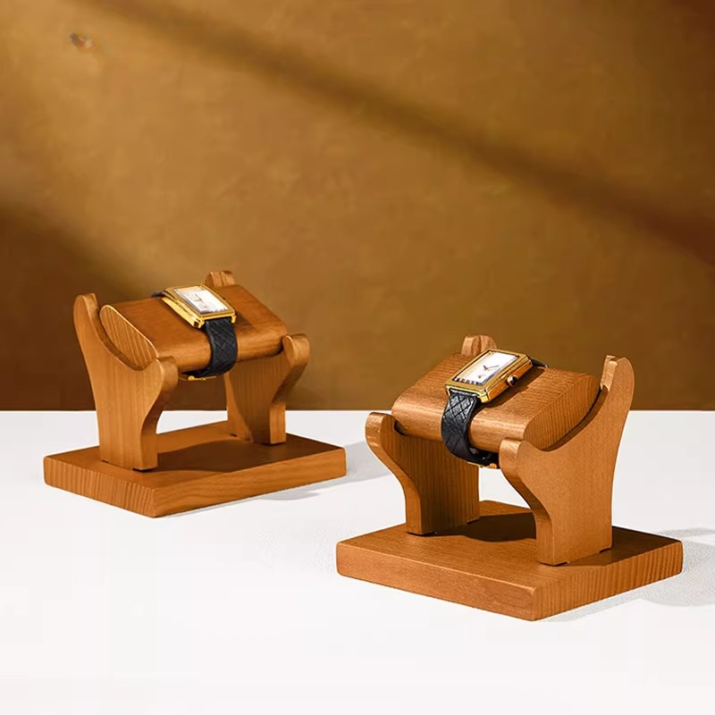 Luxury Watch Stand - Luxury Solid Wood Watch Display Stand,