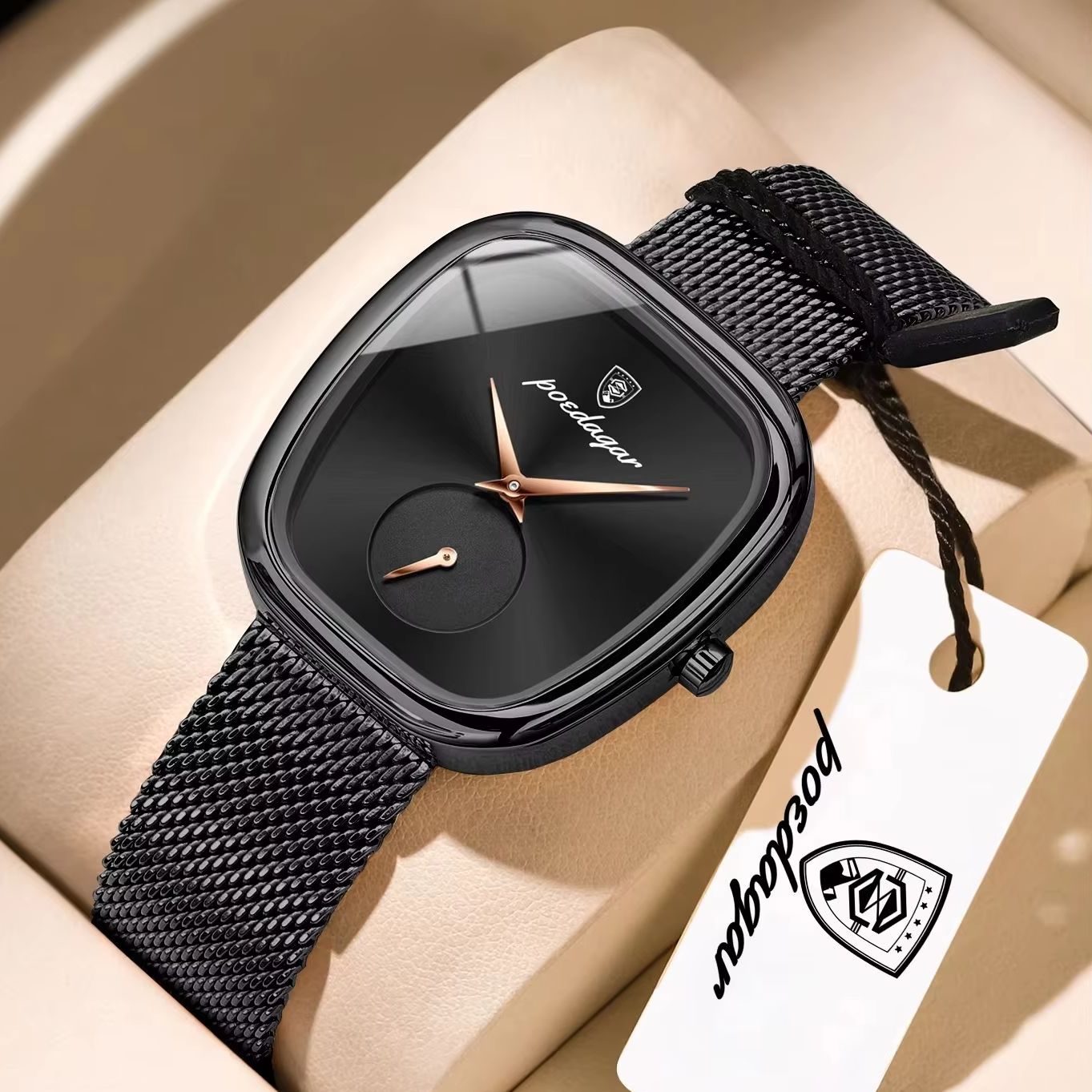 Luxury Watch Unique - POEDAGAR Luxury Unique Women's Clock Waterproof