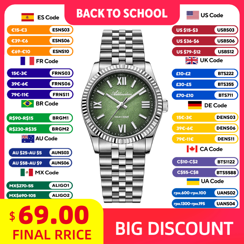 Luxury Watch For Women - ADDIESDIVE Elegant Watch for Woman Luxury