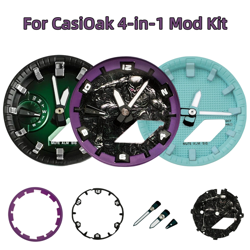 Casio Watch G-Shock Ga-2100 - CasiOak 4-in-1 Mod kit for Casio