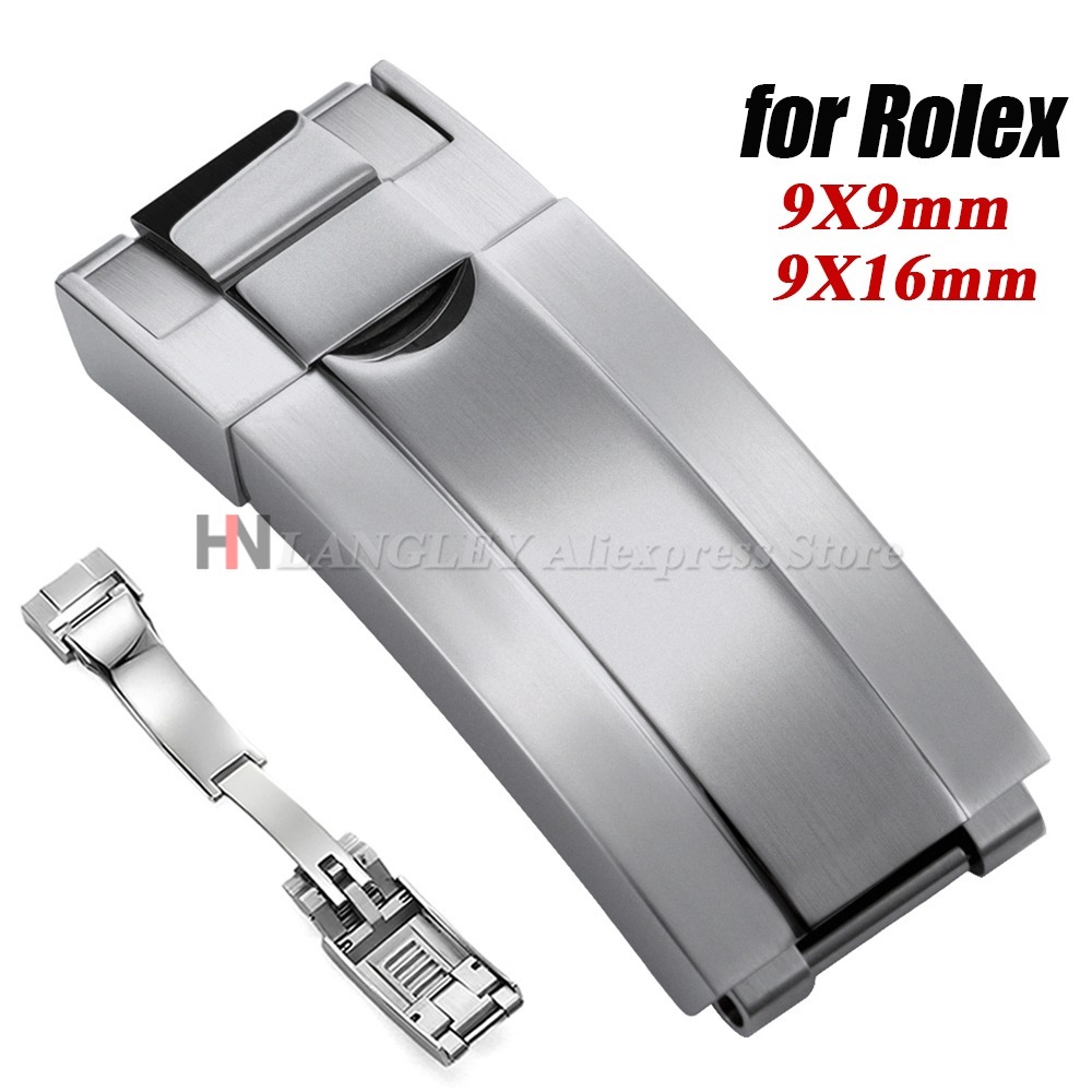 Luxury Watch Online - 9x9mm 316L Stainless Steel Double Safety