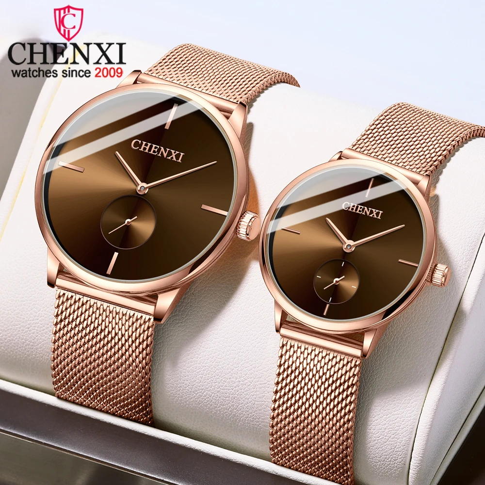Best Luxury Quartz Watch - CHENXI Luxury Waterproof Men Women Quartz