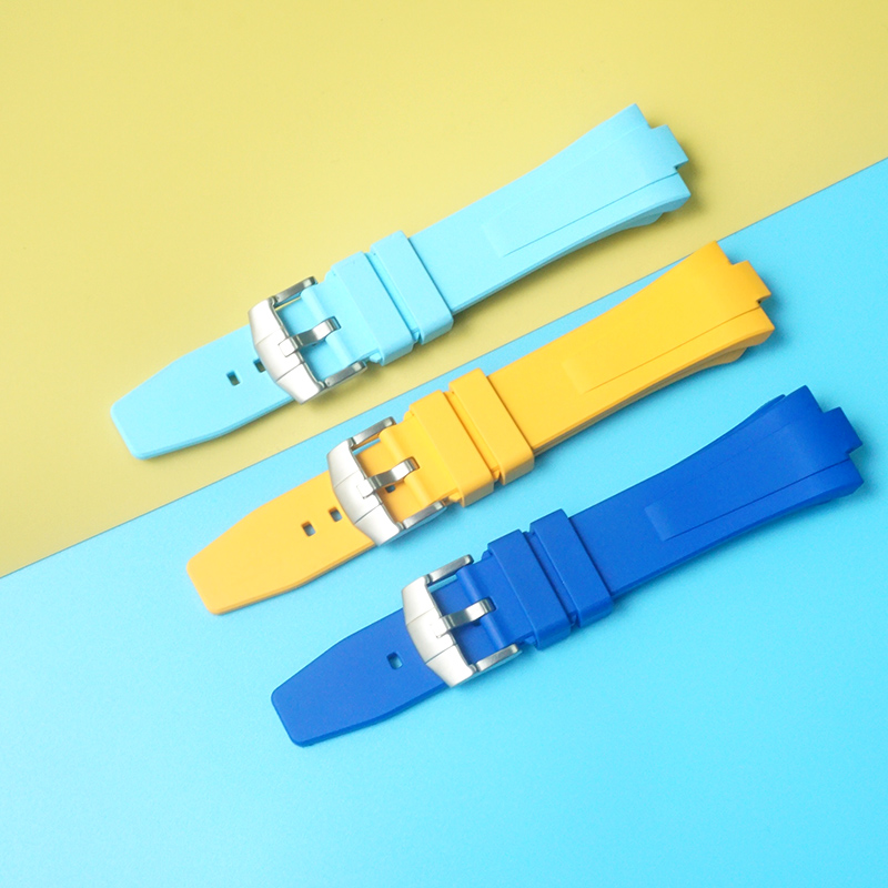 Fluororubber Watch Strap For C - Citizen Watch Tsuyosa recension och pris