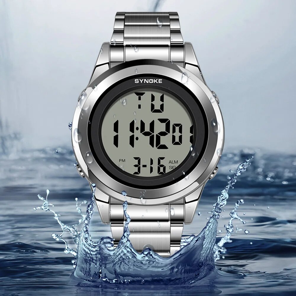 SYNOKE Top Brand Luxury Stainl - Luxury Watch Manufacturers recension och pris