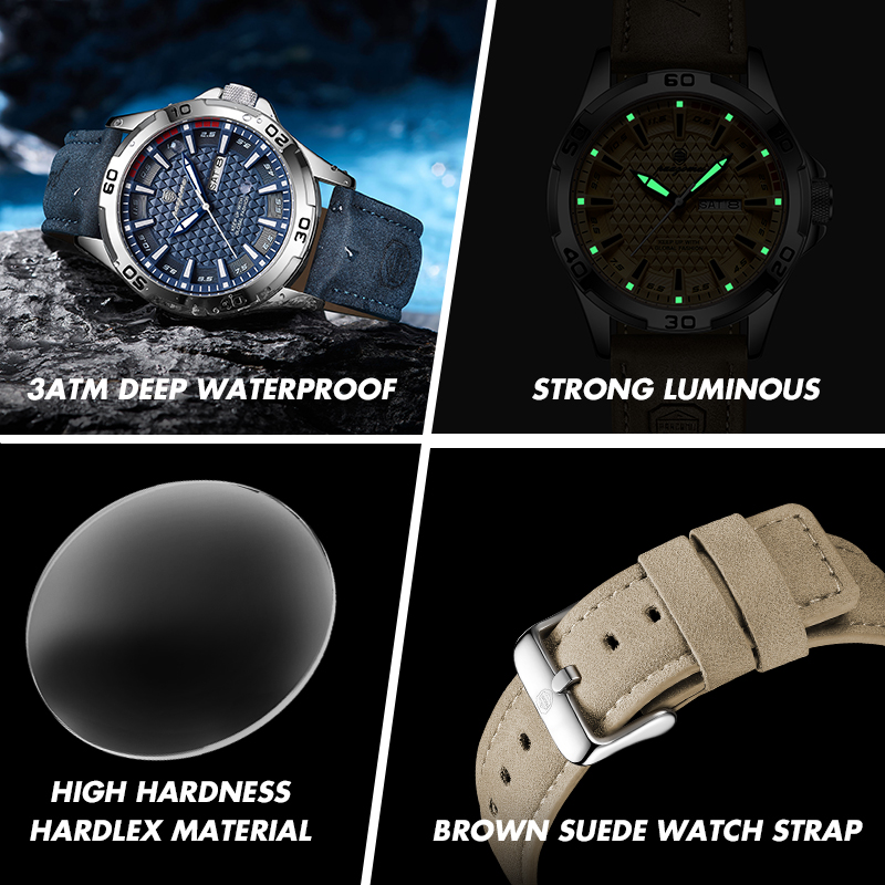 PAAZOMU Business Man Wristwatc - Luxury Watch Audemars Piguet recension och pris