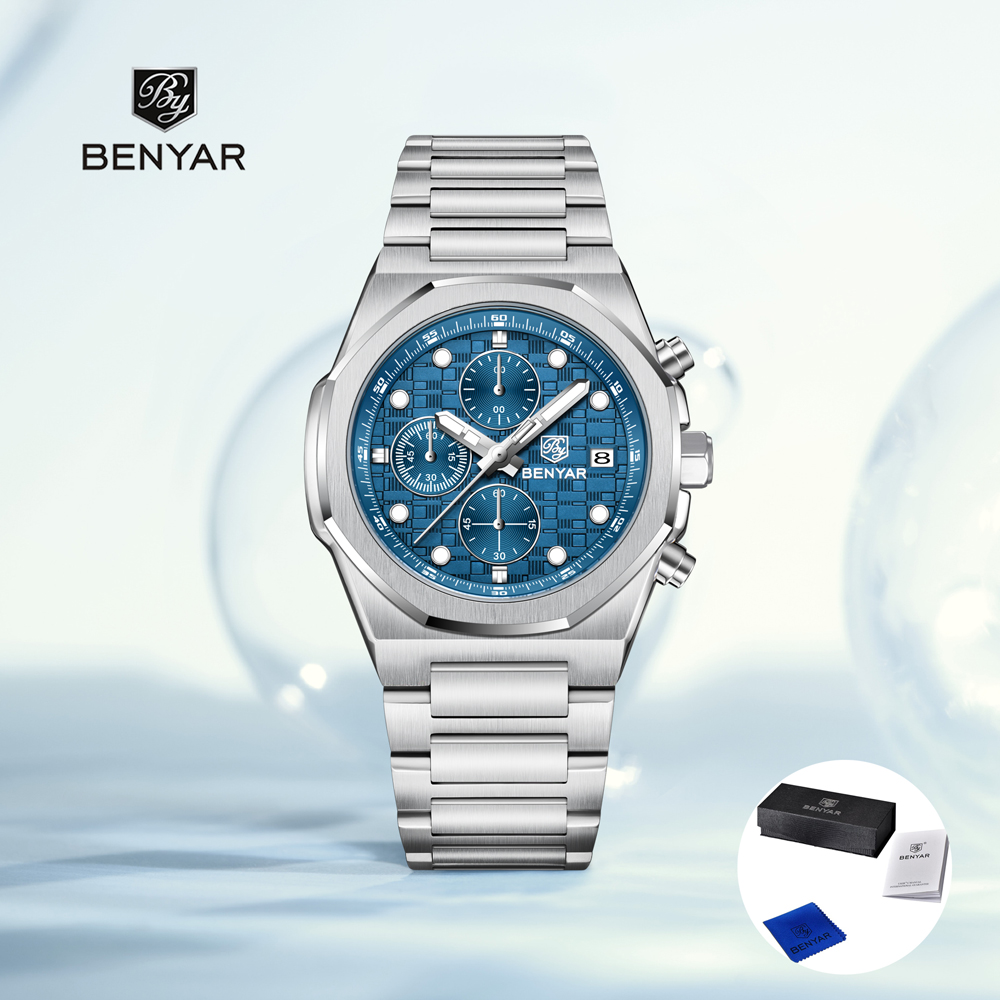 2025 New BENYAR Men's Watches  - Luxury Watch Organizer recension och pris