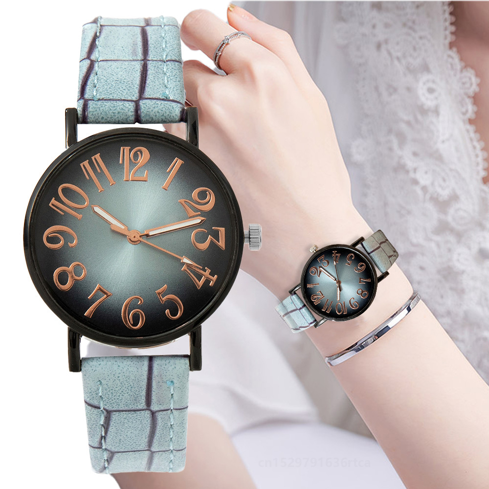 Luxury Women's Watch Fashion V - Luxury Watch Leather Strap recension och pris