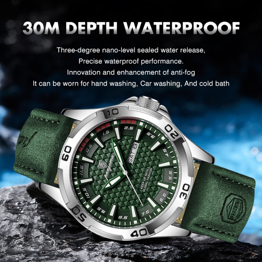 PAAZOMU Luxury Brand Men Watch - Luxury Watch Organizer recension och pris