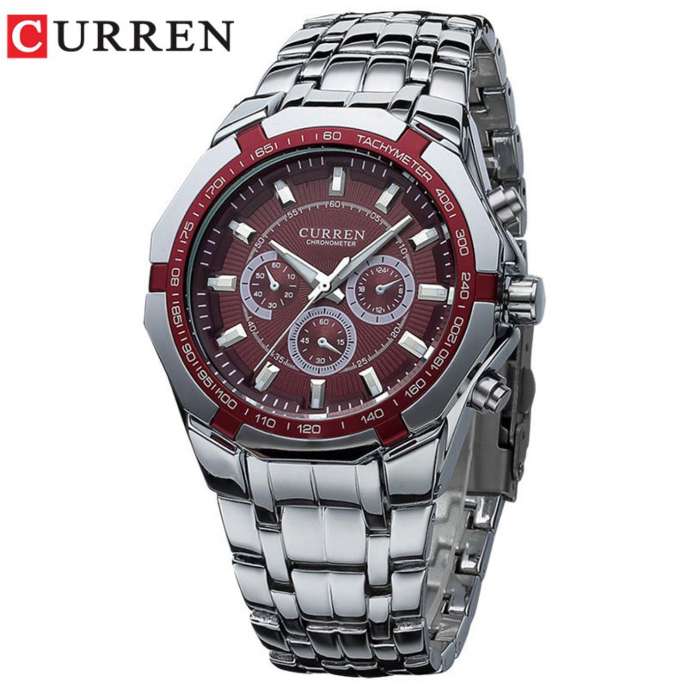 CURREN Men Luxury Brand Milita - Luxury Watch Manufacturers recension och pris