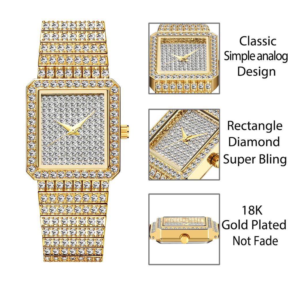 MISSFOX Diamond Watch For Wome - Luxury Watch Unique recension och pris