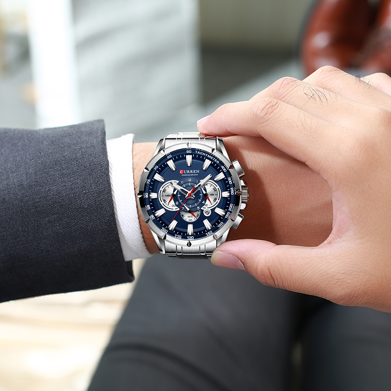 CURREN Wrist Watch Men Waterpr - Luxury Watch Audemars Piguet recension och pris