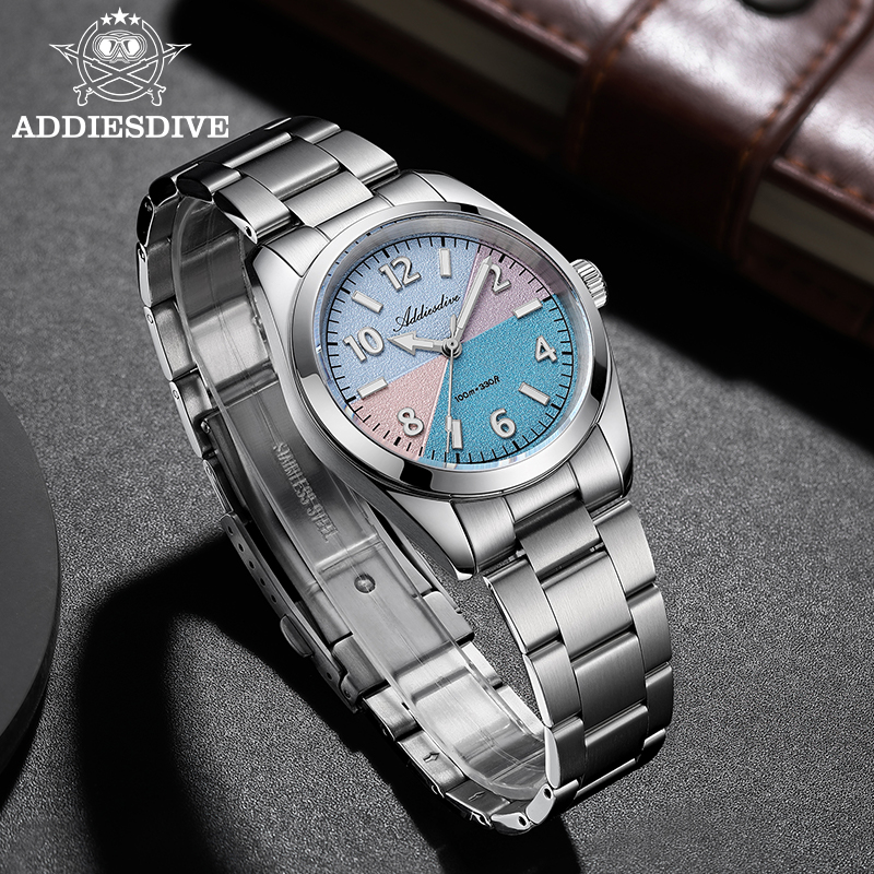 ADDIESDIVE Sapphire Glass Watc - Luxury Watch Organizer recension och pris