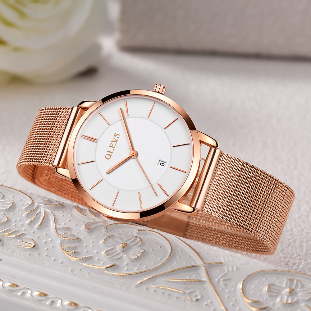 OLEVS Watches For Women Quartz - Luxury Watch Organizer recension och pris