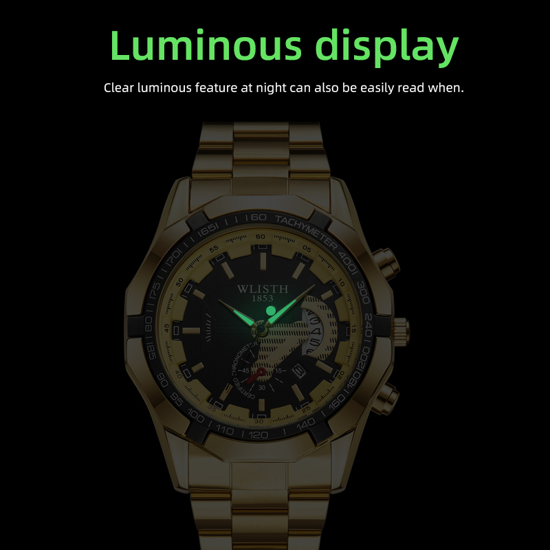 Luxury Brand Man Watch Waterpr - Luxury Watch Manufacturers recension och pris