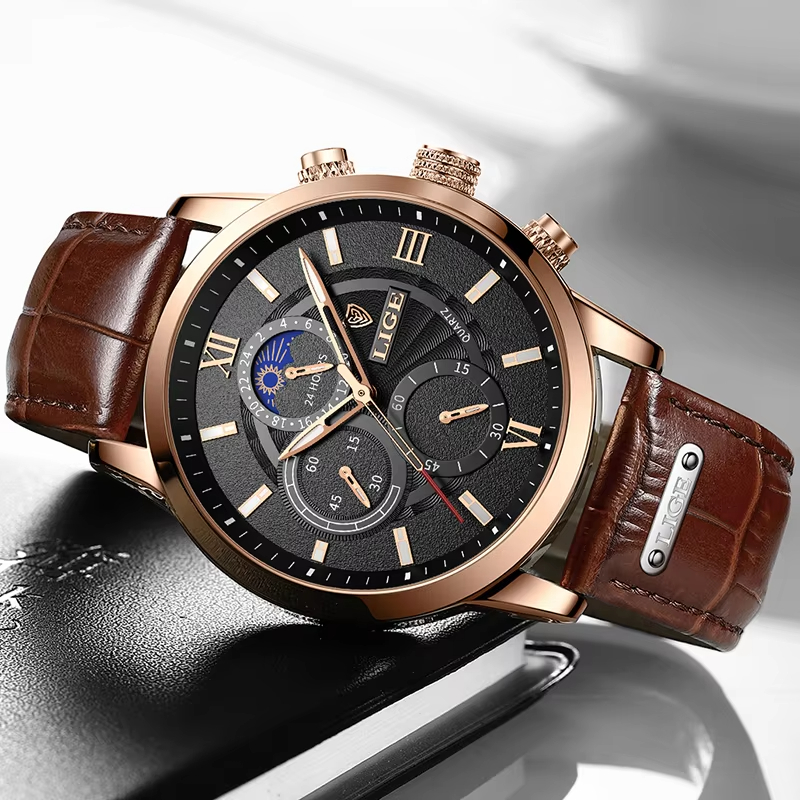 LIGE Casual Men Watch Luxury L - Luxury Watch Audemars Piguet recension och pris