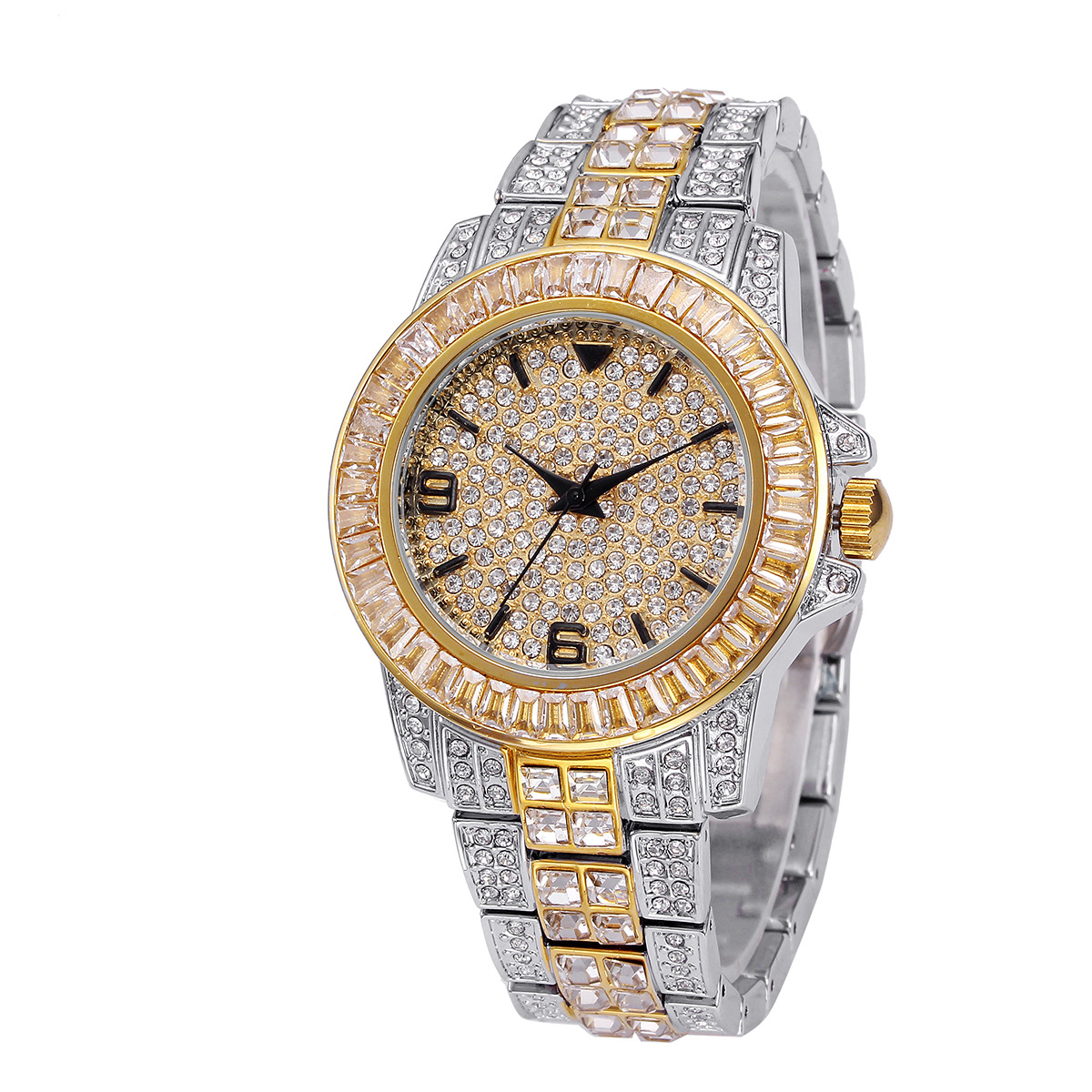 Luxury Full Stone Quartz Watch - Luxury Watch For Women recension och pris