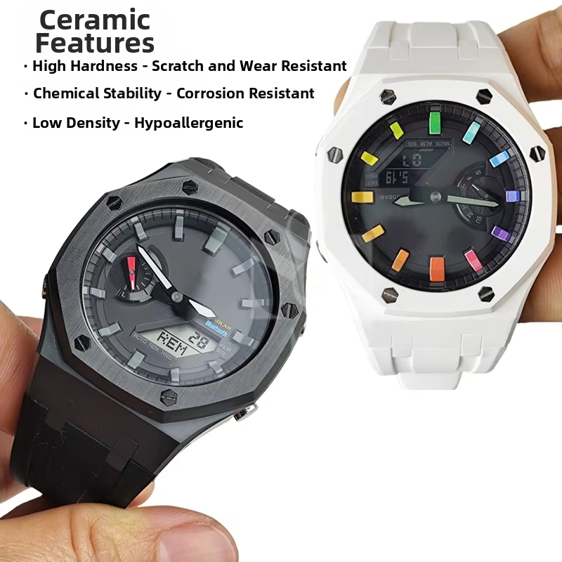 2100 mod kit Ceramic watch Cas - Casio Watch G-Shock Ga-2100 recension och pris