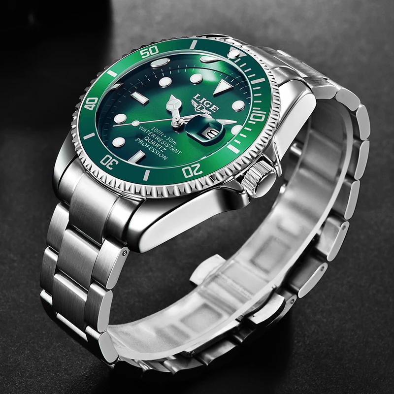 LIGE Top Brand Luxury Fashion  - Luxury Watch Manufacturers recension och pris