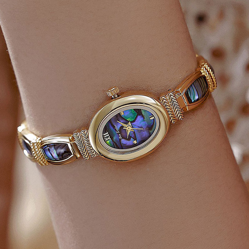 Oval Dial Women Bracelet Watch - Luxury Watch Unique recension och pris
