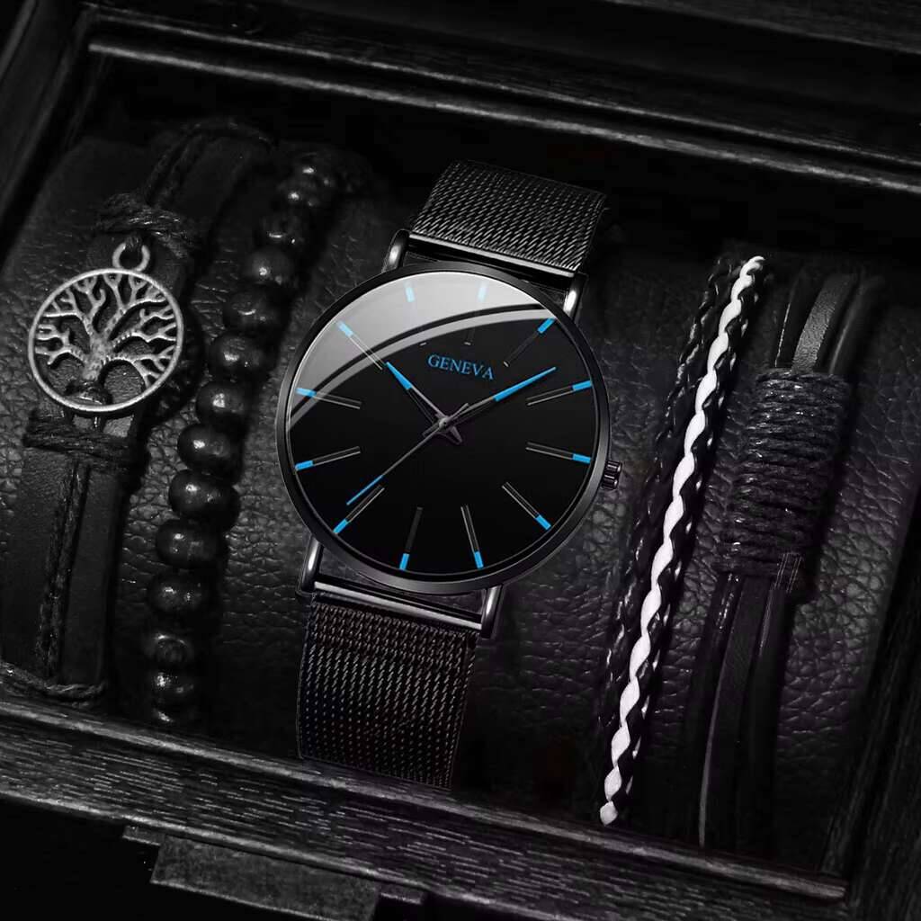 5PCS/Set Luxury Men Business W - Luxury Watch Organizer recension och pris
