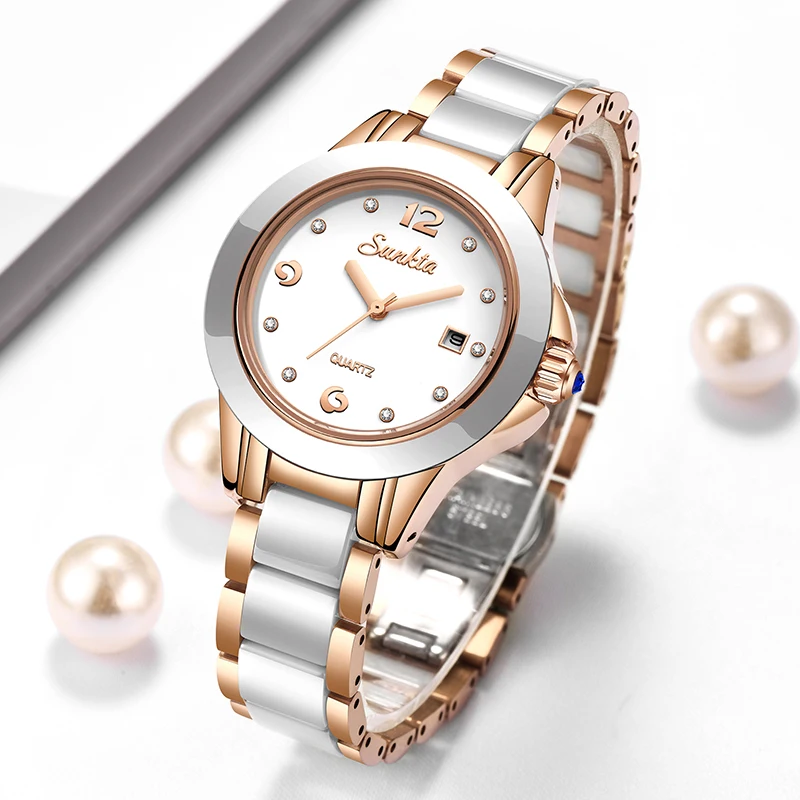 Sunkta Fashion Casual Quartz W - Luxury Watch For Women recension och pris