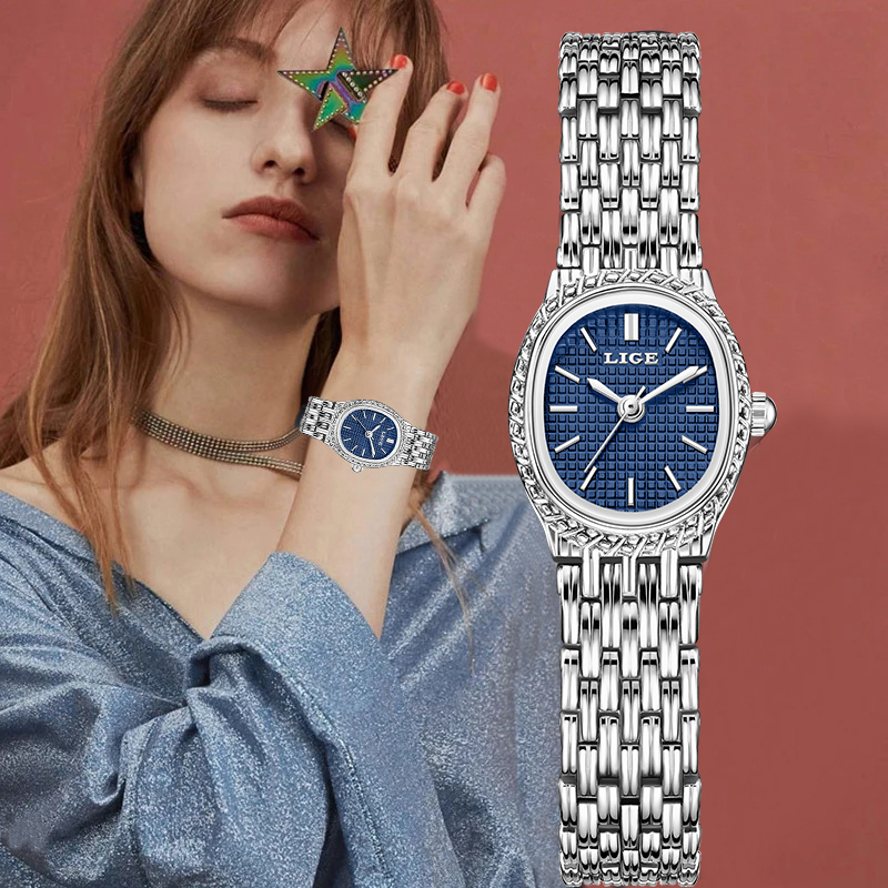 LIGE Fashion Luxury Quartz Wom - Luxury Watch For Women recension och pris