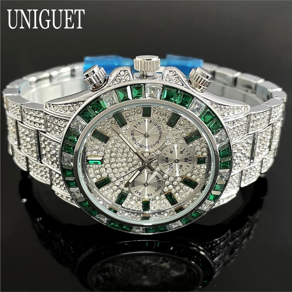 Hot Fashion Green Watches Men  - Luxury Watch Manufacturers recension och pris
