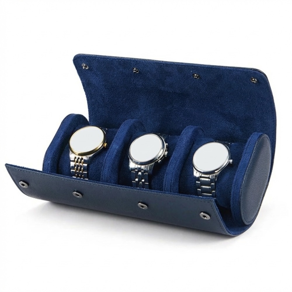 Vintage PU Leather Watch Trave - Luxury Watch Stand recension och pris