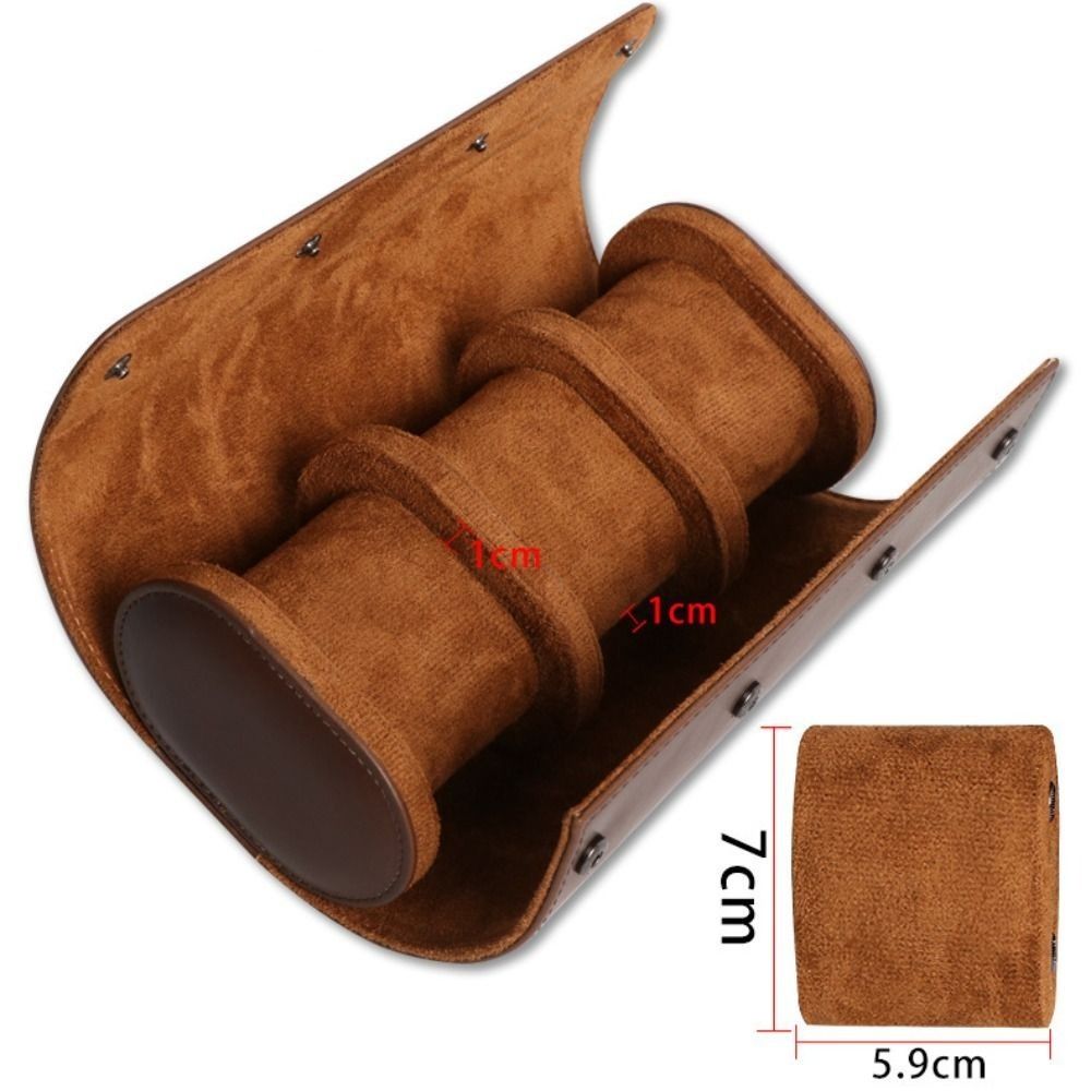 Vintage PU Leather Watch Trave - Luxury Watch Stand recension och pris
