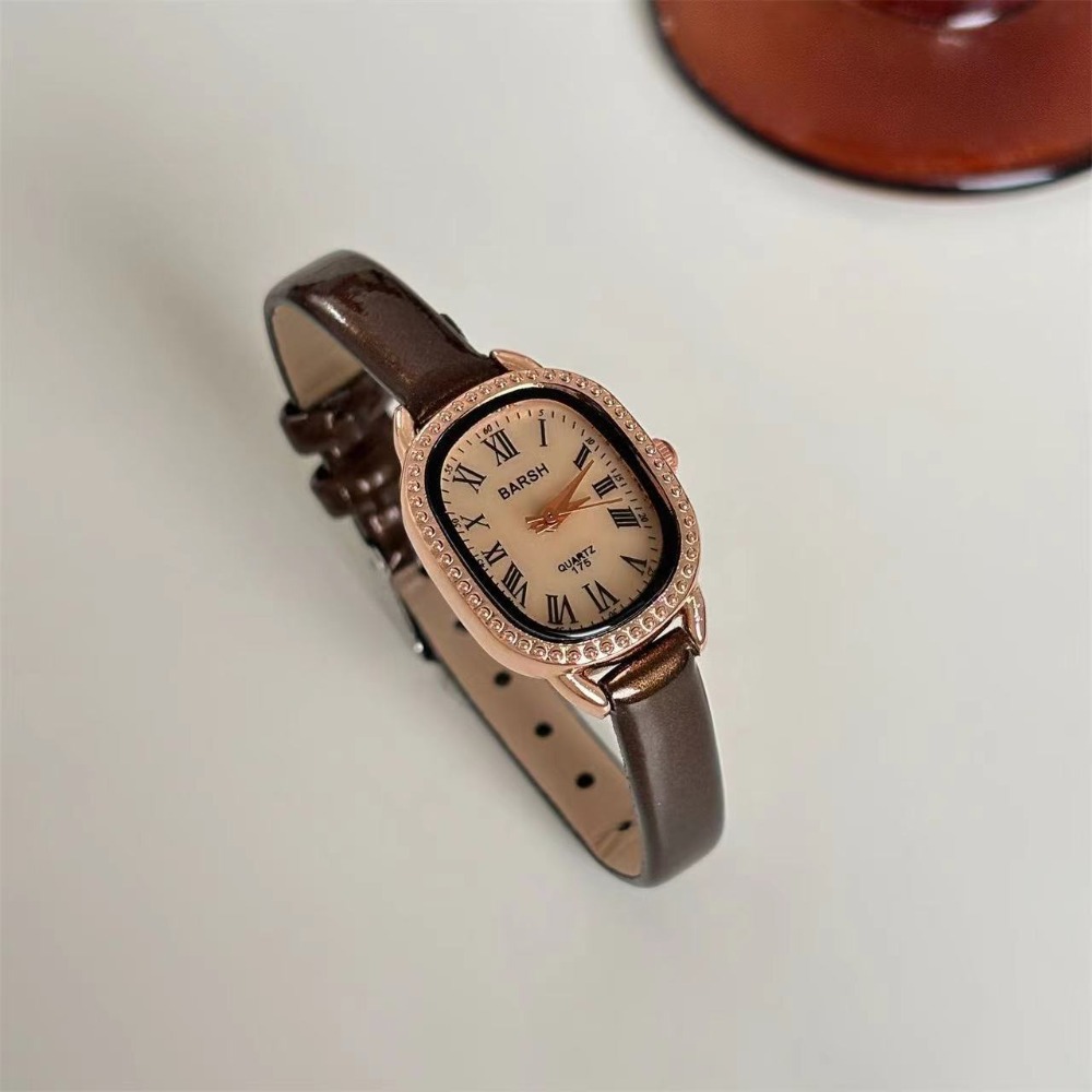 Famous Brand Women Diamond Ova - Luxury Watch Leather Strap recension och pris