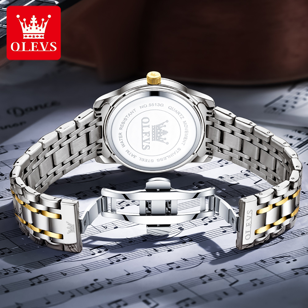 OLEVS Brand Fashion men's watc - Luxury Watch For Sale recension och pris