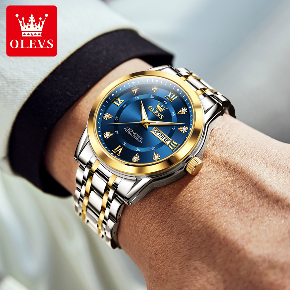OLEVS Brand Fashion men's watc - Luxury Watch For Sale recension och pris