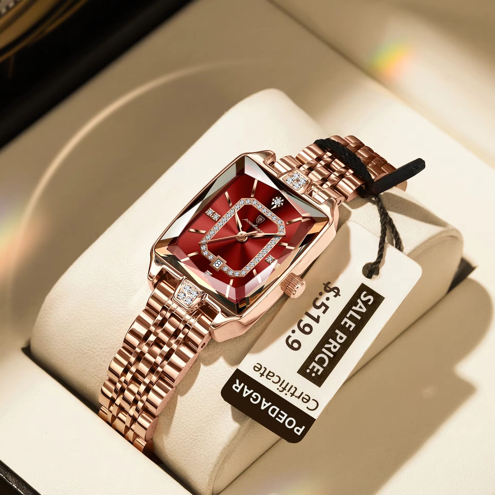 POEDAGAR Fashion Elegant Women - Luxury Watch For Sale recension och pris