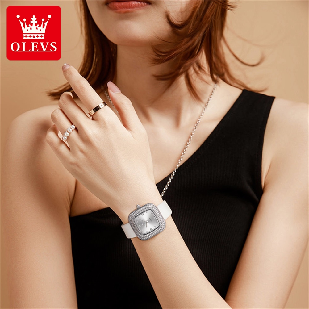 OLEVS 5512 Luxury Elegant Wome - Luxury Watch Leather Strap recension och pris