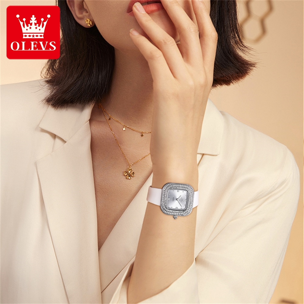 OLEVS 5512 Luxury Elegant Wome - Luxury Watch Leather Strap recension och pris