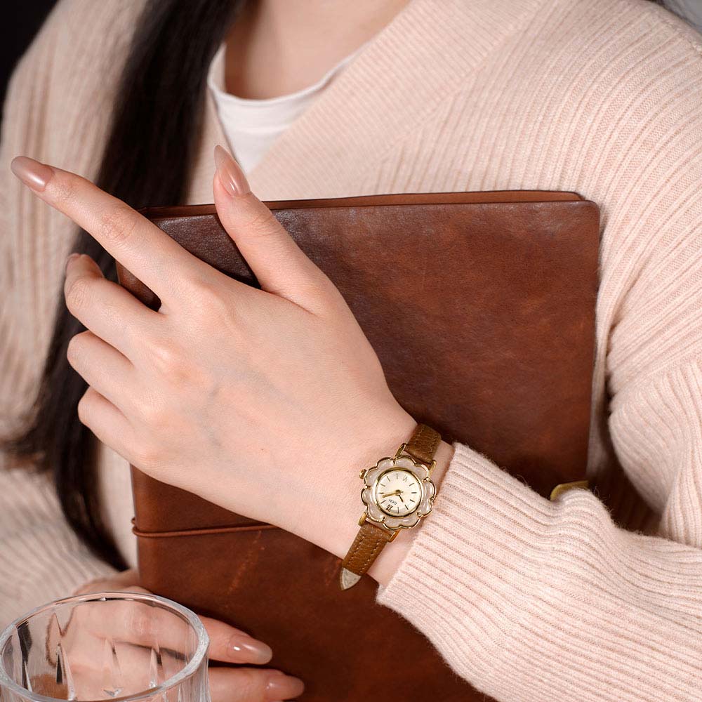 GEDI High-End Retro Floral  Wa - Luxury Watch Leather Strap recension och pris