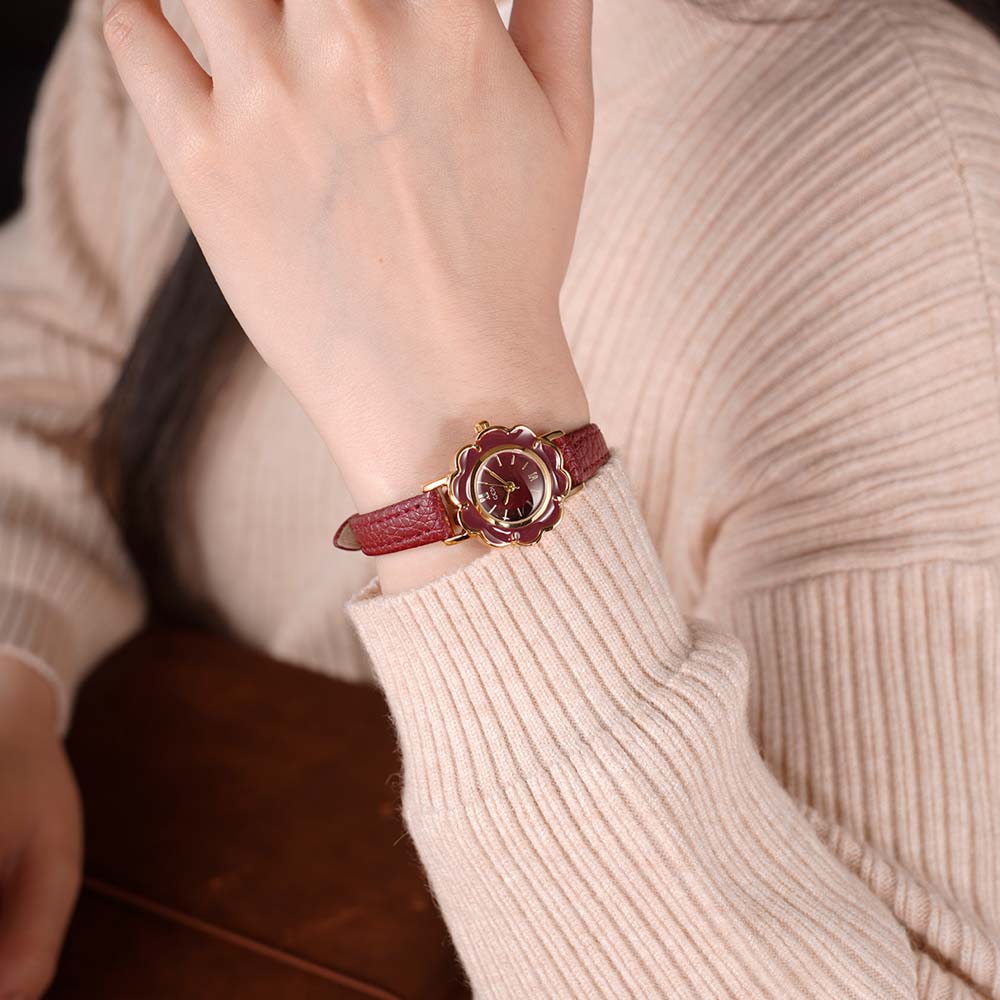 GEDI High-End Retro Floral  Wa - Luxury Watch Leather Strap recension och pris