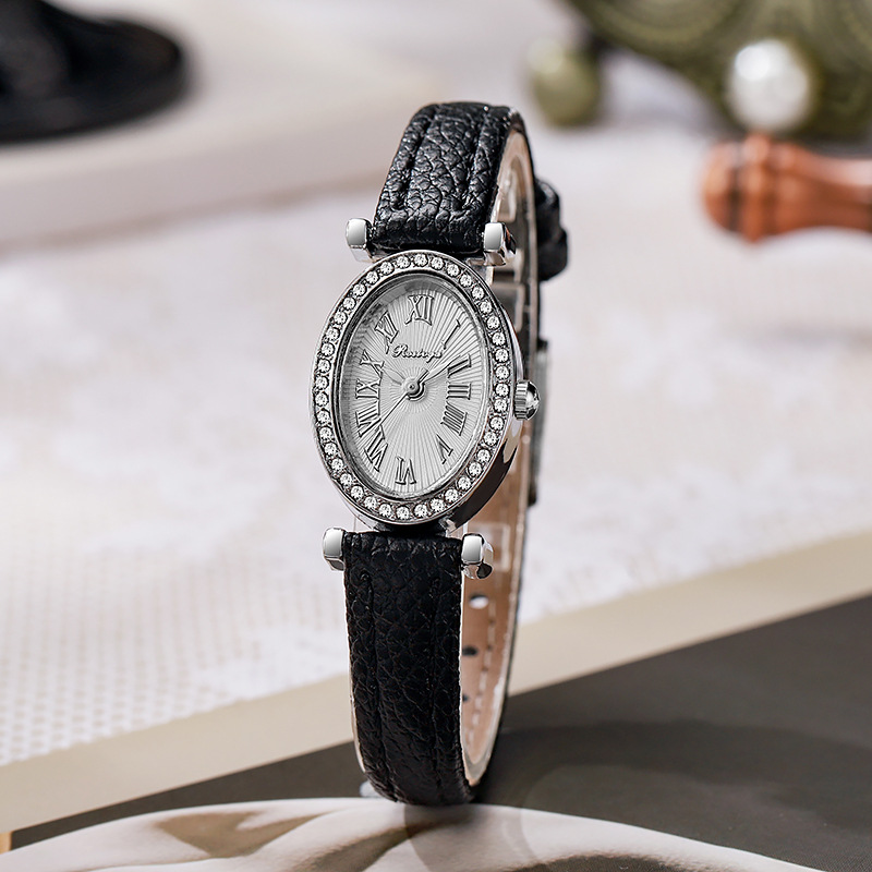 Luxury Watch Women Fashion Ova - Luxury Watch Leather Strap recension och pris