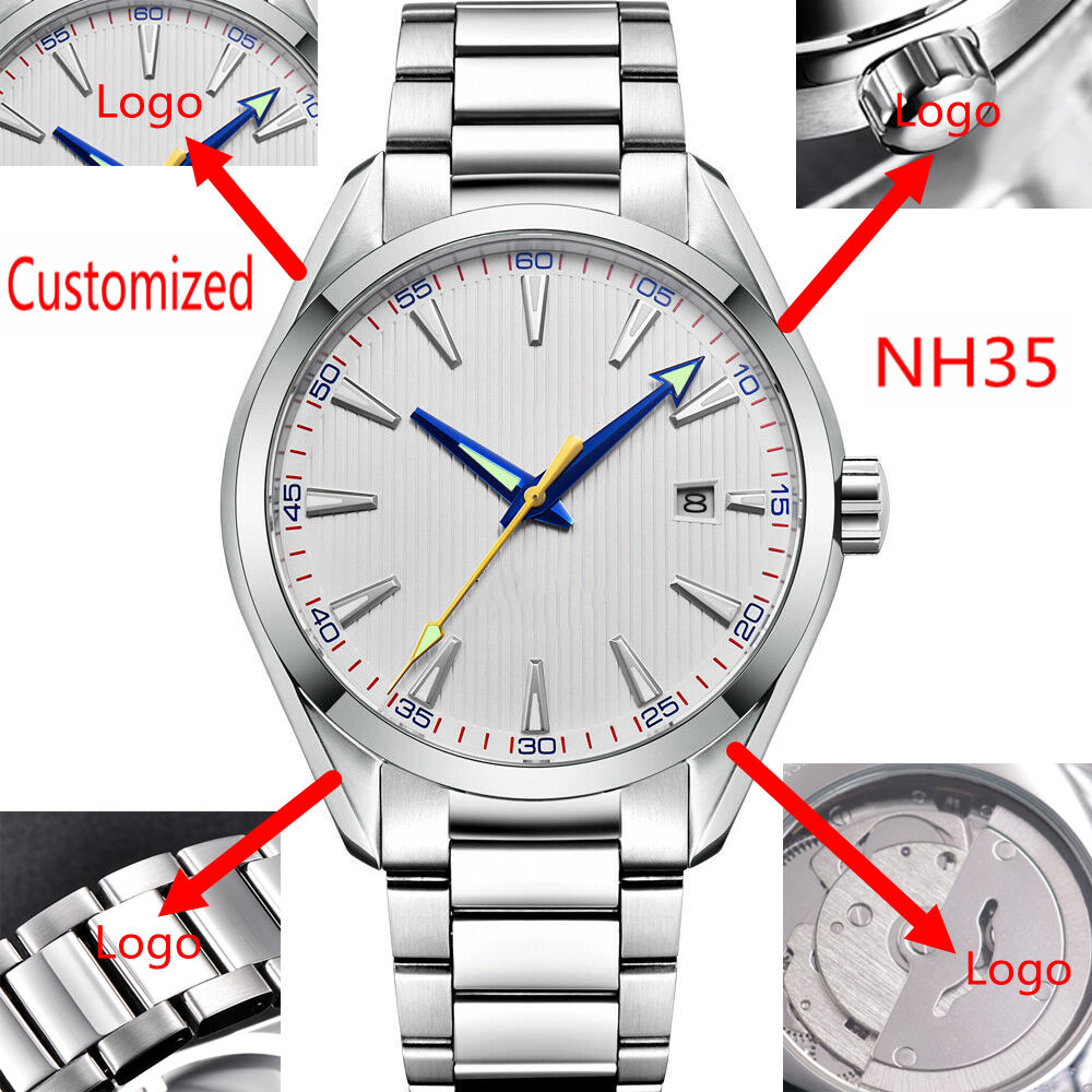 Custom Logo 41mm Men Miyota/NH - Luxury Watch Manufacturers recension och pris