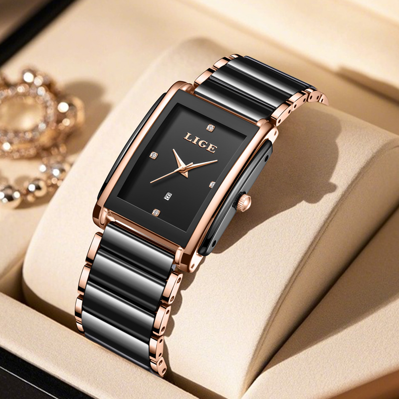 LIGE Fashion Elegant Women's W - Luxury Watch Organizer recension och pris