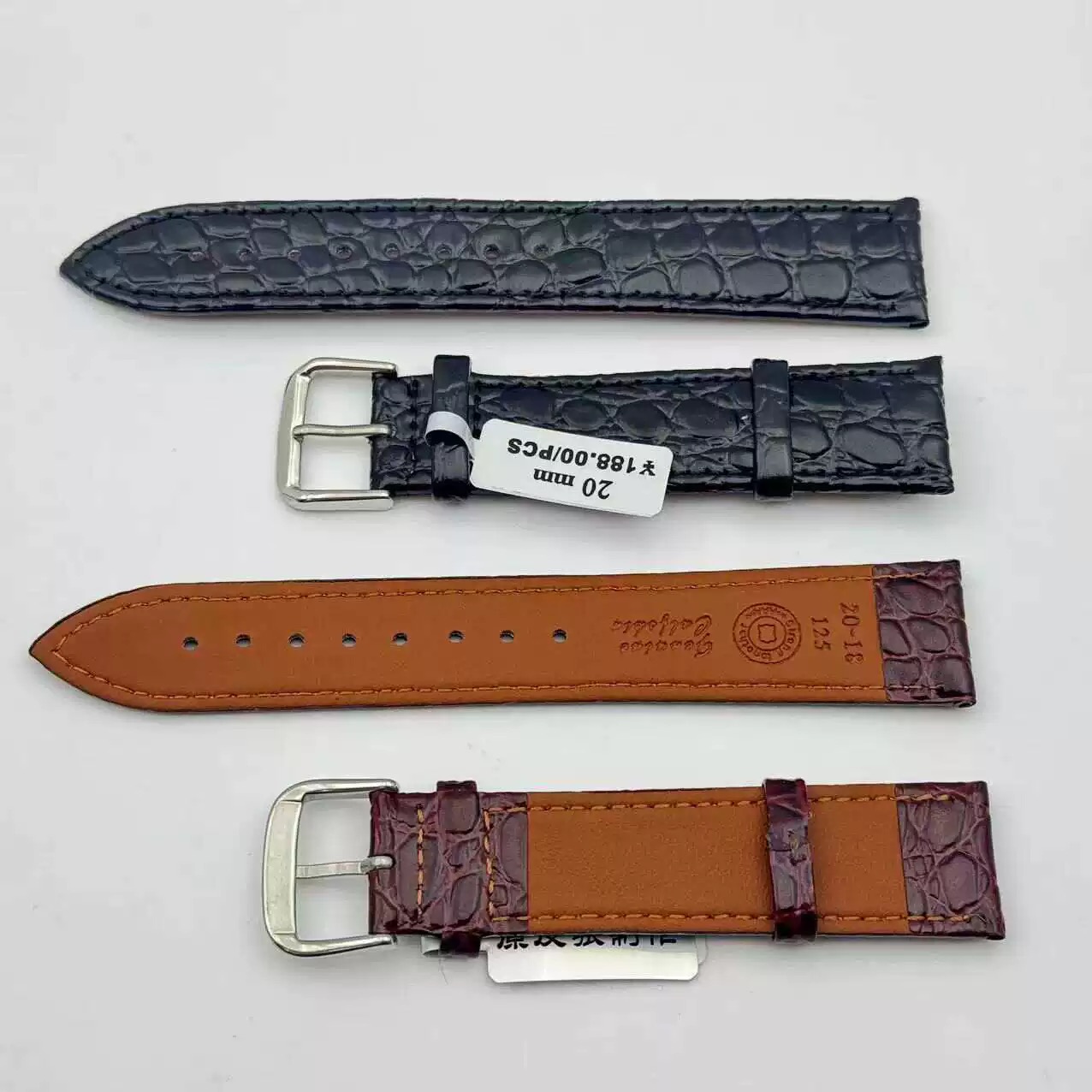 Thin Genuine Leather Watch Bel - Luxury Watch Leather Strap recension och pris