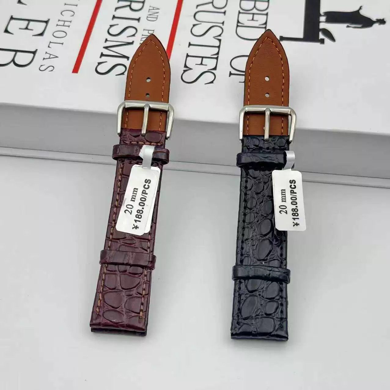 Thin Genuine Leather Watch Bel - Luxury Watch Leather Strap recension och pris