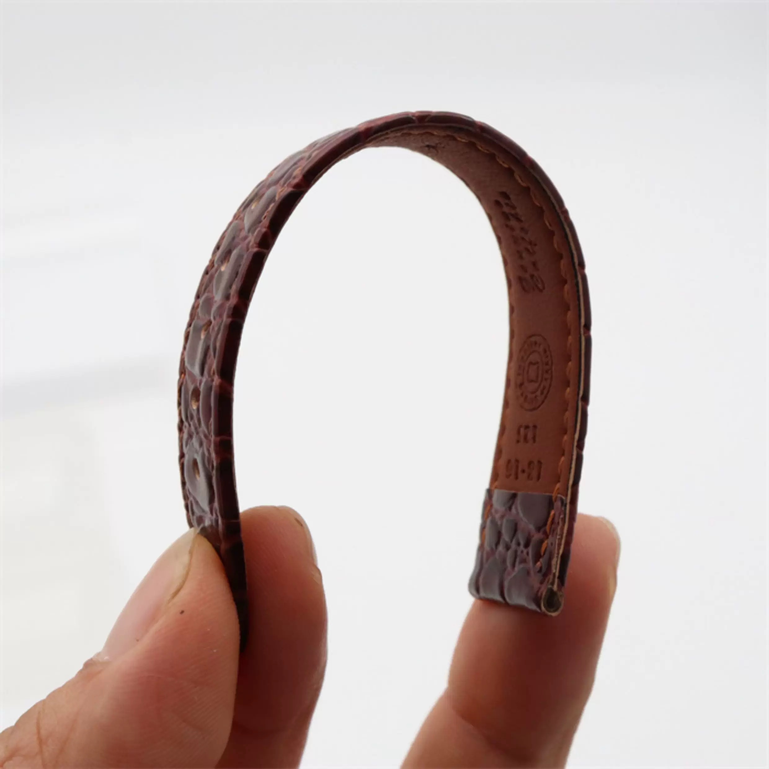 Thin Genuine Leather Watch Bel - Luxury Watch Leather Strap recension och pris