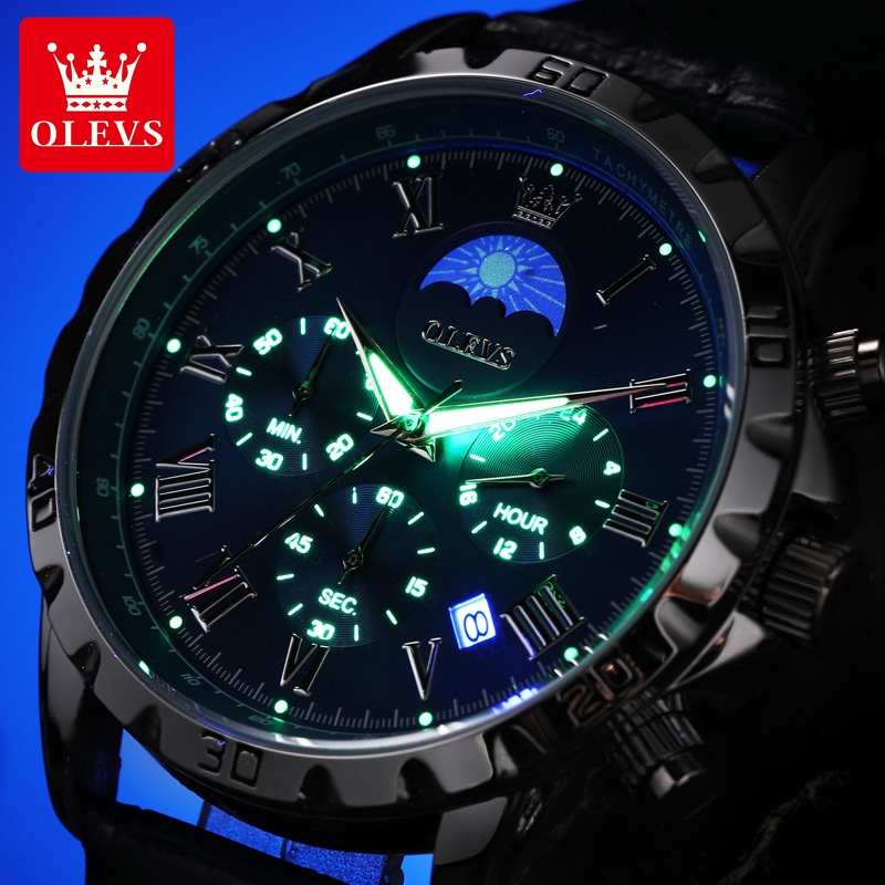 OLEVS 2950 Men Watch Fashion R - Luxury Watch Audemars Piguet recension och pris